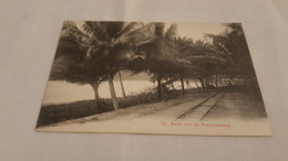 ANTIQUE POSTCARD SÃO TOME E PRINCIPE - BEIRA MAR NA PRESERVERANÇA UNUSED - Sao Tomé E Principe