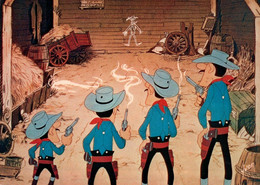 16791 LUCKY  LUKE Et Ses COMPAGNONS    ( 2 Scans ) Dargaud - Bandes Dessinées