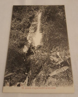 ANTIQUE POSTCARD SÃO TOME E PRINCIPE - QUEDA DE AGUA ENTRE AS ARVORES UNUSED - Sao Tome Et Principe