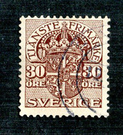 15 Sweden 1912 Scott O53- Mi.42 Used (Offers Welcome!) - Postage Due