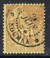 COLONIES GENERALES N°53  OBLITERATION DE NOUVELLE-CALEDONIE (NOUMEA) - Usados