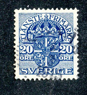 16 Sweden 1912 Scott O51- Mi.40 Used (Offers Welcome!) - Postage Due