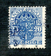 17 Sweden 1912 Scott O51- Mi.40 Used (Offers Welcome!) - Postage Due