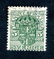 26 Sweden 1911 Scott O31- Mi.34 Used (Offers Welcome!) - Postage Due
