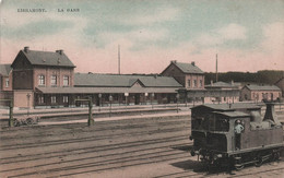 CPA BELGIQUE - Libramont - La Gare - Colorisé - Train En Gare - Chemin De Fer - Libramont-Chevigny