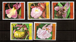 Bulgaria 1986 FLOWER Orhideas,Orchideen Flowers Set Used - Used Stamps