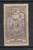 Etablissements Océanie - Yvert 55 Oblitéré VAITEPAVA - Scott#44 - Usados