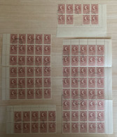 1951-1958 99 Stuks D36	Cour Internationale De Justice  Cataloguswaarde € 49,50 	Gestempeld - Sonstige & Ohne Zuordnung