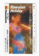 HAWAII HAWAIIAN HOLIDAY  Télécarte JAPON - Hawaii