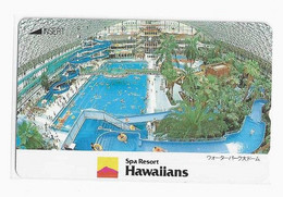 HAWAII   Télécarte JAPON SPA RESORT HAWAIIANS - Hawaï