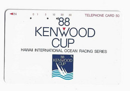 HAWAII   Télécarte JAPON KENWOOD CUP 1988 - Hawaii