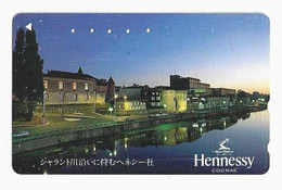 JAPON TELECARTE FRANCE COGNAC HENNESSY - Ohne Zuordnung