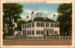 Massachusetts Cape Cod Old House With "Widow's Walk" - Cape Cod