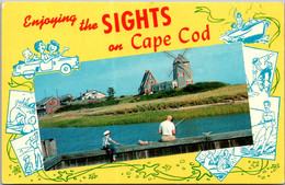 Massachusetts Cape Cod Enjoying The Sights Fishing Scene - Cape Cod