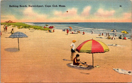 Massachusetts Cape Cod Harwichport Bathing Beach 1950 - Cape Cod