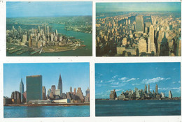 Cp, ETATS UNIS, NEW YORK CITY, écrites , 3 Scans,  LOT DE 10 CARTES POSTALES - Sammlungen & Lose