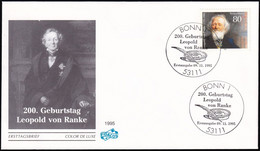 DEUTSCHLAND 1995 Mi-Nr. 1826 FDC - 1991-2000