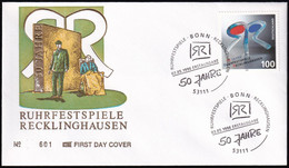 DEUTSCHLAND 1996 Mi-Nr. 1859 FDC - 1991-2000