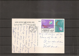 Nations Unies - Siège De New-York ( CP De 1965 De New-York Vers Les Pays-Bas à Voir) - Storia Postale