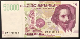 50000 Lire Gian Lorenzo Bernini II° Tipo Serie A 1992 Q.fds LOTTO 4314 - 50.000 Lire