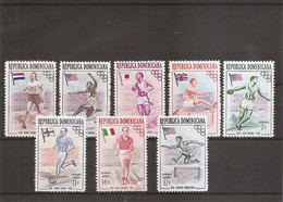 JO De Melbourne -1956 ( 444/448 + PA 101/103 XXX -MNH - De Dominicaine ) - Sommer 1956: Melbourne