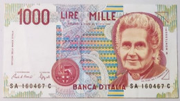 ITALIA   LIRE 1000   MONTESSORI - 1000 Lire