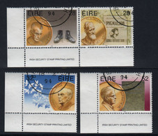 Eire, Irlande O; Yv 877, 878, 879, 880; Prix Nobel - Used Stamps