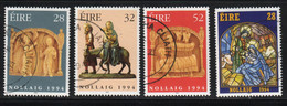 Eire, Irlande O; Yv 881, 882, 883, 884; Noël; - Used Stamps