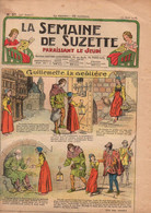 La Semaine De Suzette N°37 Guillemette La Geôlière - La Pension Rose-Aimée - Jupe à Côtes Et Poches Fantaisie...1936 - La Semaine De Suzette