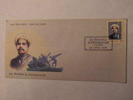 INDIA FDC M. SINGARAVELAR 2006 - Used Stamps