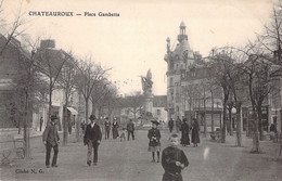 CPA FRANCE - 36 - CHATEAUROUX - Place Gambetta - Cliché NG - Chateauroux