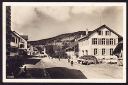 1930 Gelaufene Foto AK Aus Stadel Bei Niederglatt. Minim Fleckig. Seltene Strassenszene. - Laufen-Uhwiesen 