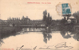 CPA FRANCE - 36 - CHATILLON - Pont Sur L'Indre - G Tanchou - Autres & Non Classés