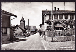 Um 1950 Ungelaufene Foto AK Strassenszene In Schalchen ZH Bei Wila. - Wila