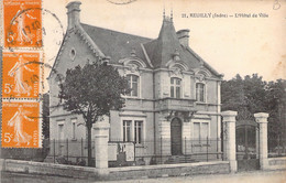 CPA FRANCE - 36 - REUILLY - L'Hôtel De Ville - Autres & Non Classés