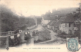 CPA FRANCE - 36 - GARGILESSE - Le Pont Et L'entrée Du Village - Autres & Non Classés