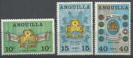 Anguilla 1968 24-25 + 27 ** Scoutisme Guides - Anguilla (1968-...)