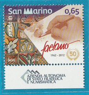 RSM F.lli Nuovi 0470 - San Marino 2012 - "FAETANO, CERAMICHE" 1v.** - Ungebraucht