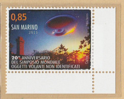 RSM F.lli Nuovi 0474 - San Marino 2013 - "Ann. Simposio OGGETTI VOLANTI" 1v.** - Nuevos