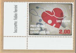 RSM F.lli Nuovi 0475 - San Marino 2013 - "MALATTIE CARDIOVASCOLARI" 1v.** - Neufs