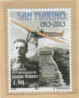 RSM F.lli Nuovi 0476 - San Marino 2013 - "GIANNI WIDMER" 1v.** - Unused Stamps