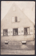 Carte Photo à Situer Issu Album Famille De Wasselonne Bas Rhin Habitants Aux Fenetres De Leur Maison 54402 - Wasselonne