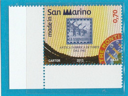 RSM F.lli Nuovi 0478 - San Marino 2013 - "ANTICA FABBRICA DI TORTE" 1v.** - Ongebruikt