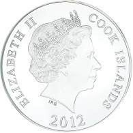Monnaie, Îles Cook, Elizabeth II, 10 Dollars, 2012, Mint Of Norway, NEUF - Isole Cook