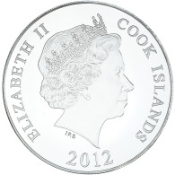 Monnaie, Îles Cook, Elizabeth II, 10 Dollars, 2012, Mint Of Norway, NEUF - Isole Cook