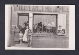 Carte Photo à Situer Issu Album Famille De Wasselonne Bas Rhin Commerce Boulangerie Epicerie  54403 - Wasselonne