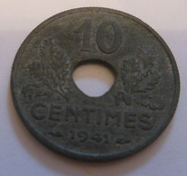 10 Centimes 1941 - Etat Français - 10 Centimes