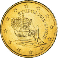 Chypre, 50 Euro Cent, 2012, SUP, Laiton, KM:83 - Cyprus