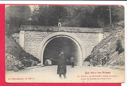 Cpa Bussang 88-Vosges, Au Tunnel De Bussang ( Coté Alsacien) Avant La Guerre De 1914*1915, Voyagée 1916 - Altri & Non Classificati