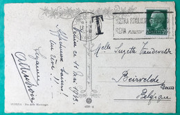 Italie, CPA Taxée Pour La Belgique - (C661) - Portomarken